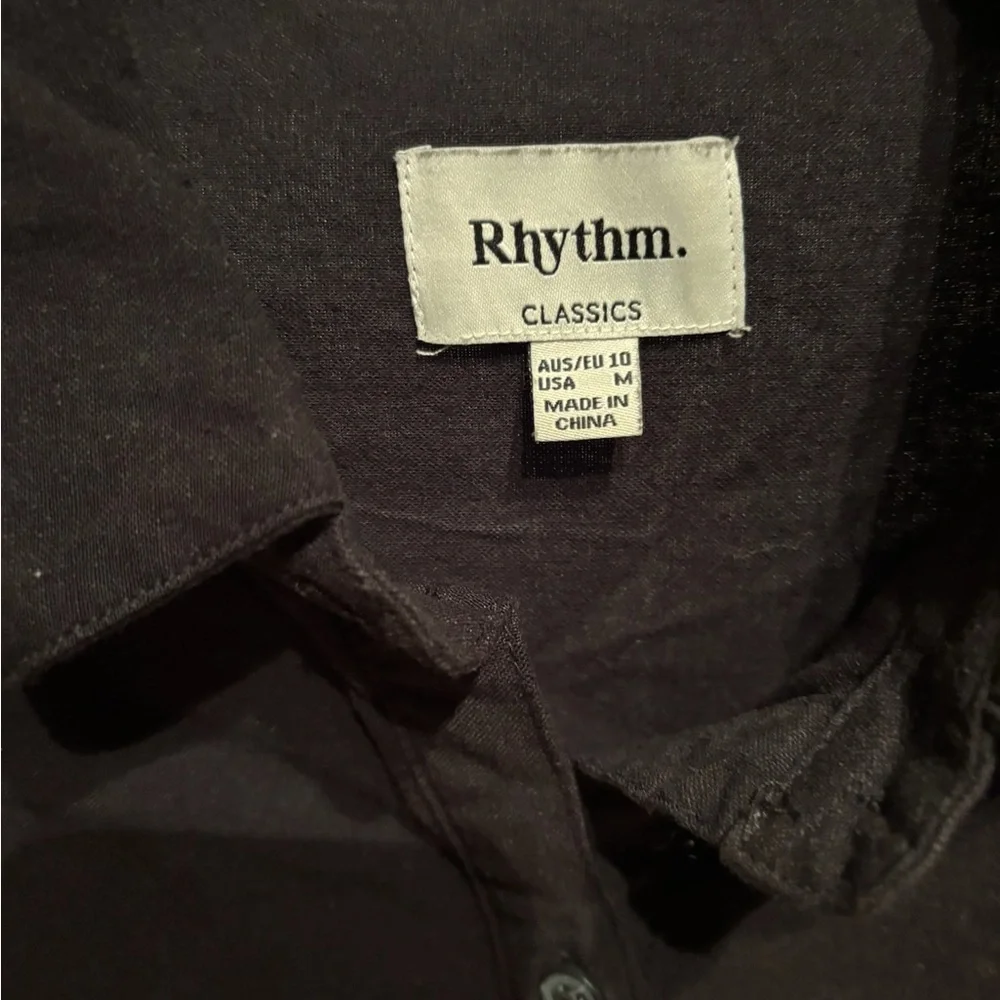 Rhythm Classic Black Shirt - Picture 2 of 4